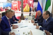 Сергей Густов и глава республики Коми Ростислав Гольдштейн в ходе встречи обсудили итоги пятилетки и перспективы поставок сетевого топлива